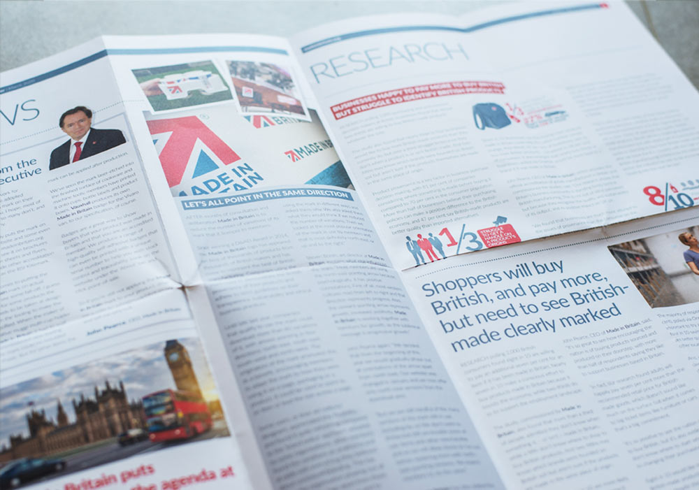 Made in Britain newsletter mailout