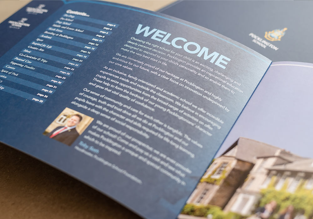 Pocklington School prospectus
