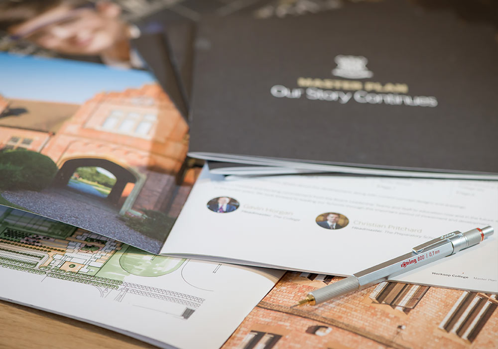 Worksop College Masterplan booklet
